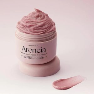 arencia fresh rosehip mochi cleanser 120g