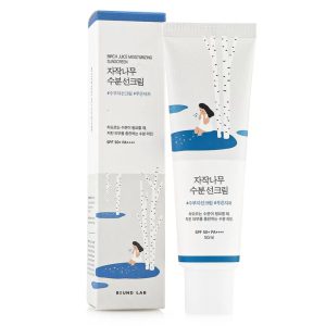 round lab birch juice moisturizing sunscreen spf50+ 50ml